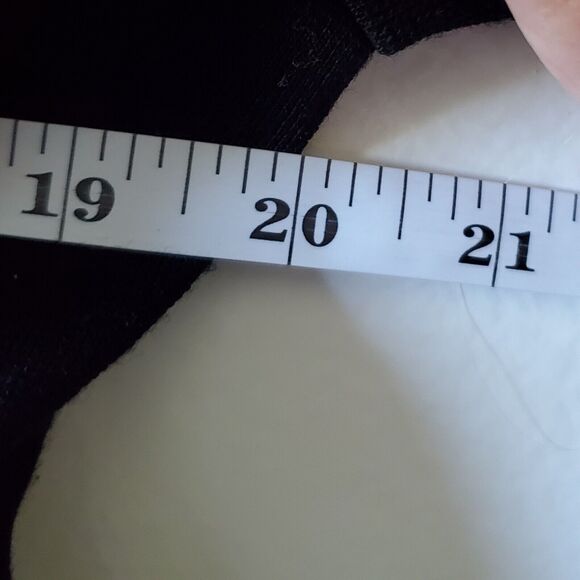 Vtg Aileen Designer Womens  Blazer Black Single Button Sz 10 - Picture 10 of 11